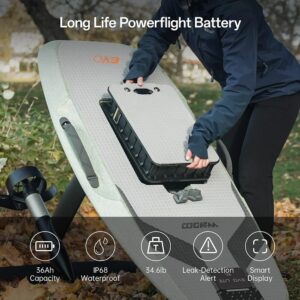 Waydoo Flyer EVO Lite eFoil 90 L 4000 W vista frontale