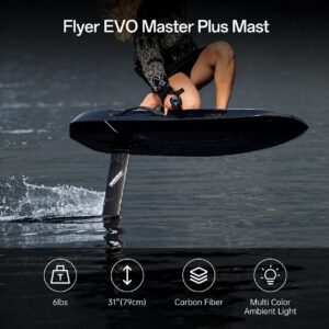 Waydoo Flyer EVO Master Plus eFoil 75 L Kevlar Onyx Black vista 3