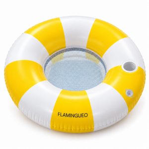 Flamingueo ALBA donut gonfiabile 120 cm – vista alternativa su sfondo bianco