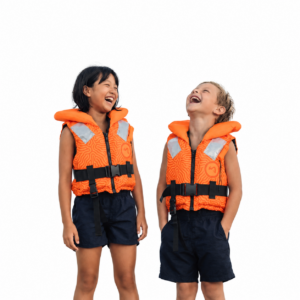 MESLE Mari Star 100N bambini – vista indossata su sfondo bianco