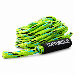 MESLE Corda da Traino 3P 55′ Lime/Nera – vista alternativa su sfondo bianco