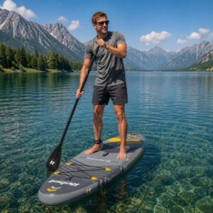 REBEL ACTIVE RBA-4513 SUP Windsurfing Gonfiabile 305 cm in utilizzo