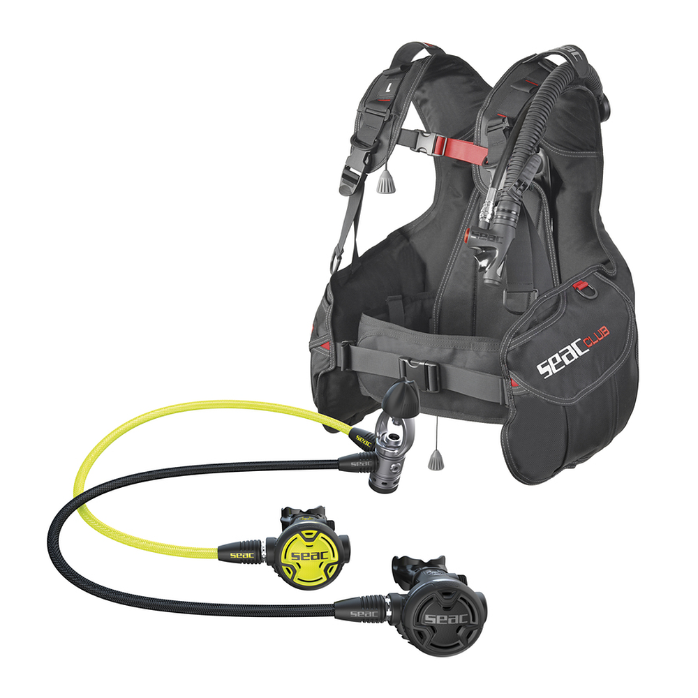 SEAC Rental Kit Club su sfondo bianco