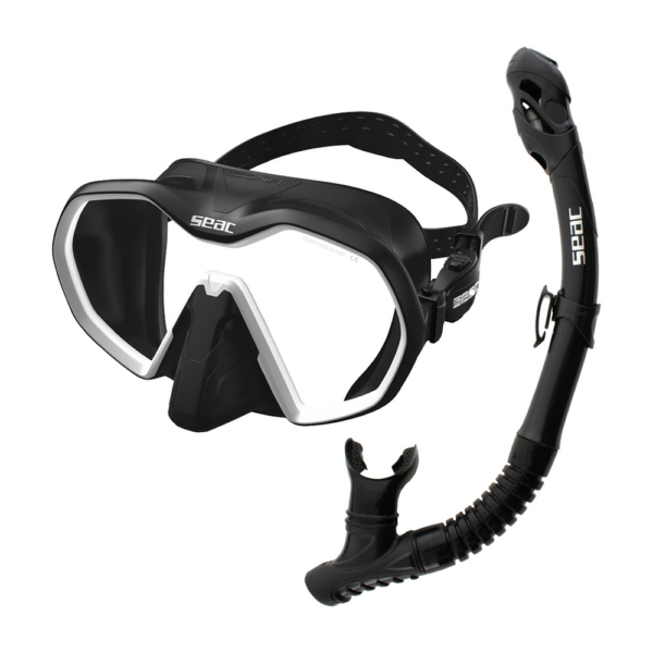SEAC Set Bis Icona Dry – Set maschera e boccaglio
