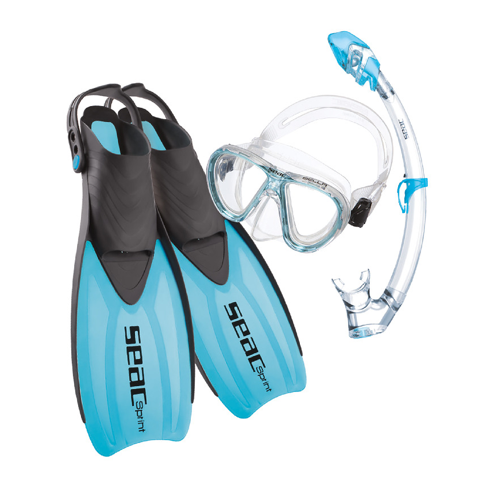 SEAC Set Tris Sprint Dry - Blu